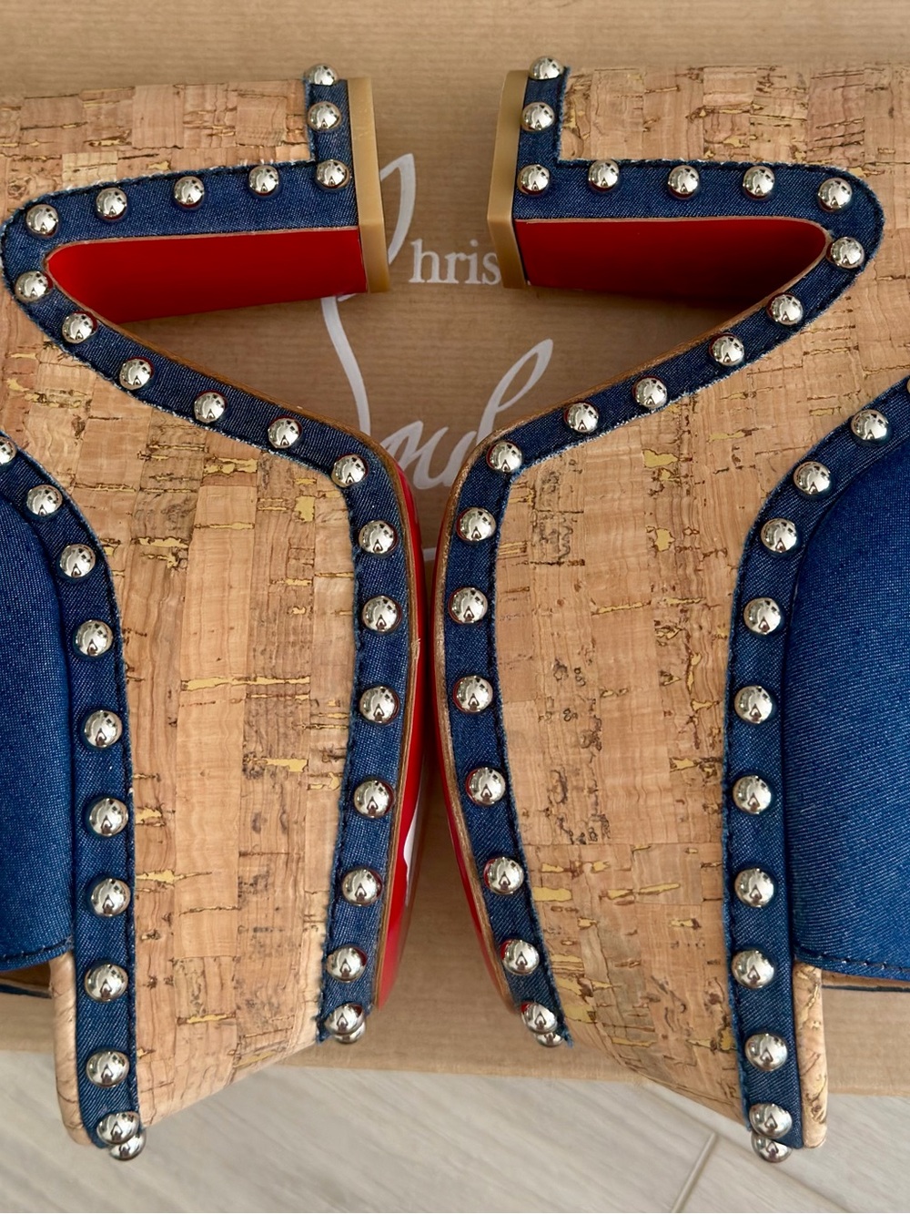 Christian Louboutin Super Joan Sling 160 - Picture 3 of 15